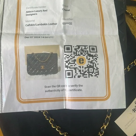 Chanel Black Quilted Leather Chain Bag - Picture 11 of 11